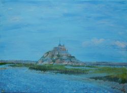 Painting: Mont Saint-Michel